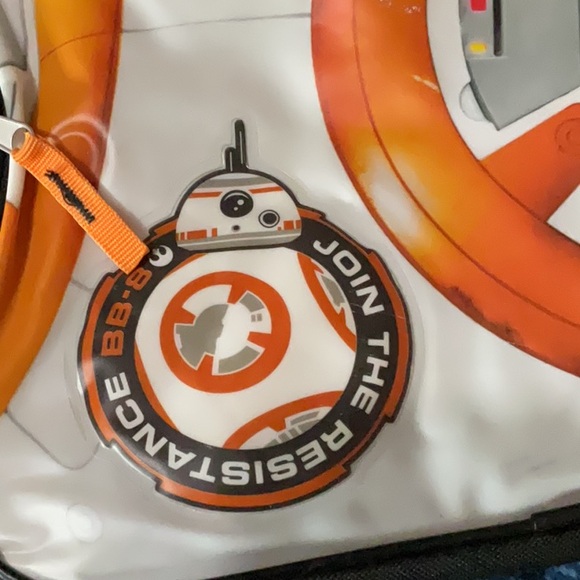Star Wars BB-8 Kids Backpack - Black, Orange, White - Picture 3 of 10